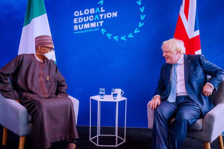 BUHARI LONDON 2