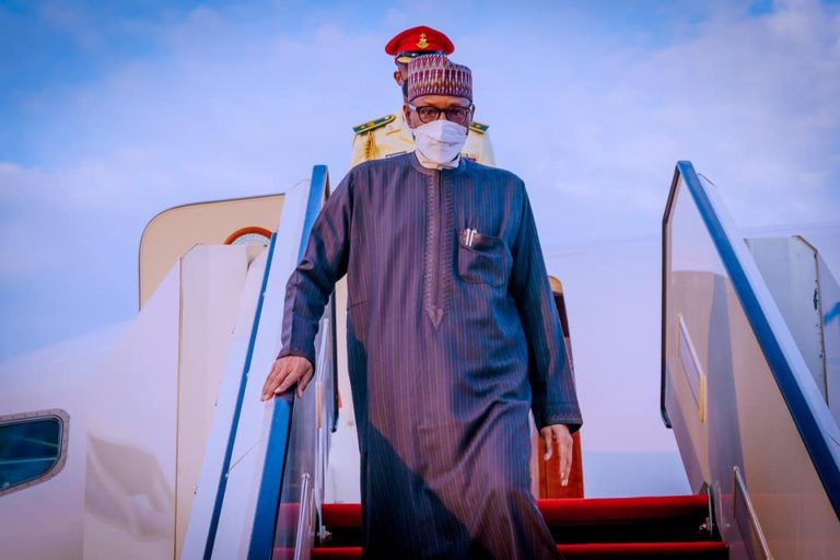 buhari arrives 3