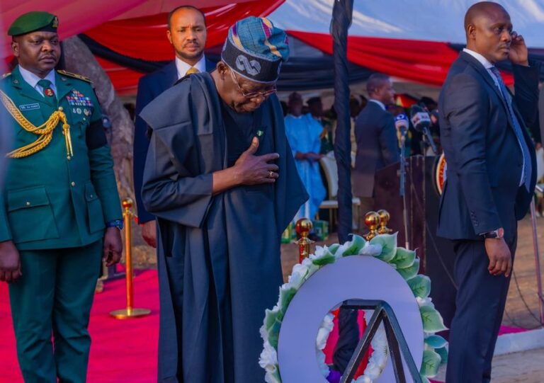 TINUBU BURIAL