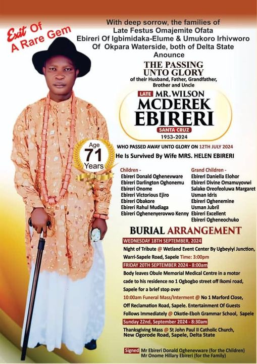 wilson ebireri obituary 2